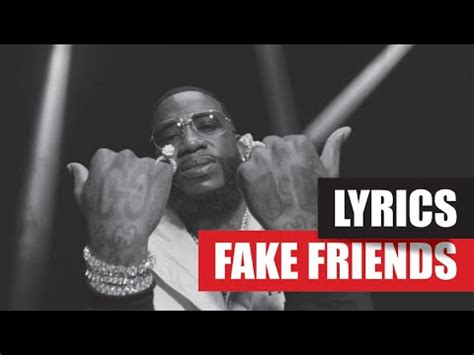 gucci mane fake friend|gucci mane lyrics.